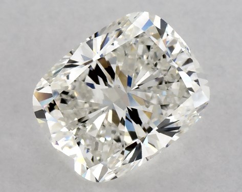 GIA 1.01 Carat H-SI1 Very Good Cut Cushion Modified Natural Diamond